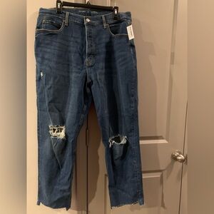 Women’s Old Navy - Blue Distressed Jeans- 18